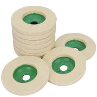 Ruedas De Linterna De Lana Para Pulido Accesorios De Mezclador Para Metal Vidrio Cerámica Discos De Molienda Para Broca De Ángulo 3/4/4.5/5Pcs - details 14