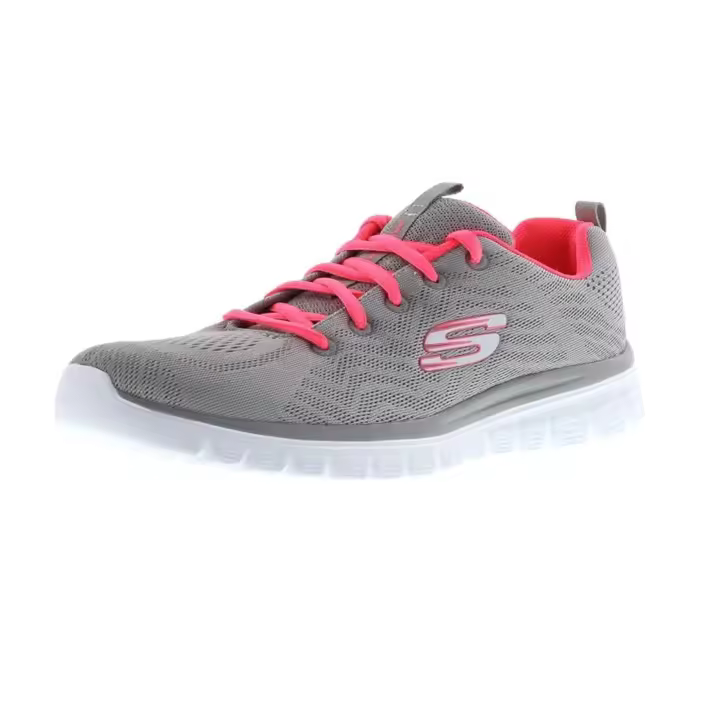 Graceful Get Connected - Zapatillas Mujer, Gris con Adorno de Coral - Talla 39 EU, Diseño de Malla N / - 1
