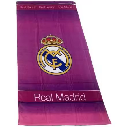 Toalla Playa Premium Real Madrid 75x150cm 100% Algodón (420 gr/m2 - 1