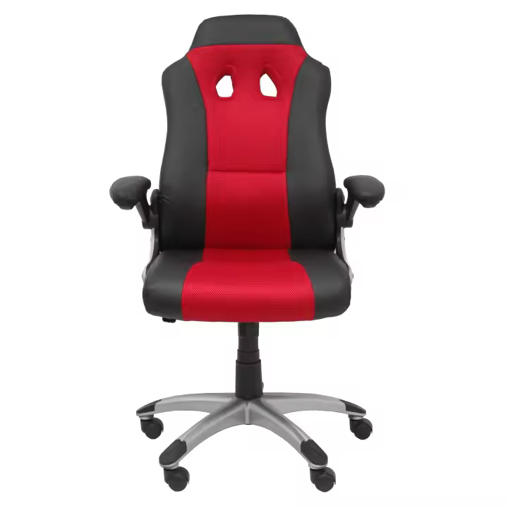 Silla Gaming Piqueras Y Crespo Talave Negro y Rojo Ergonómica y Resistente - 1