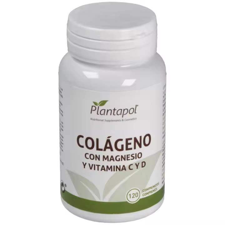 Planta Pol Colágeno Magnesio Vitamina C/D 120 Comprimidos - 1