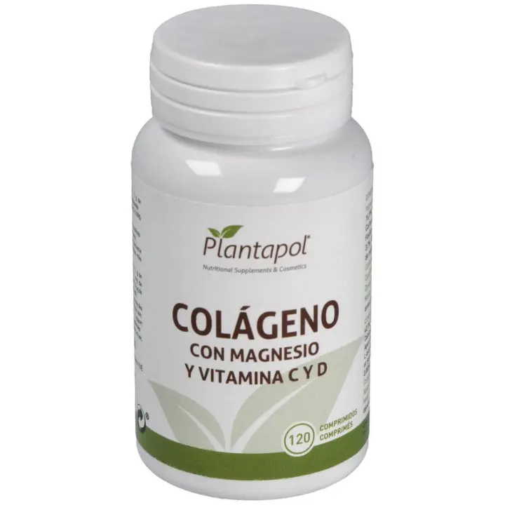 Planta Pol Colágeno Magnesio Vitamina C/D 120 Comprimidos - 1
