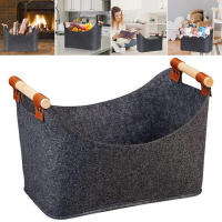 Cesta De Madera Plegable Grande 45x32x40 Cm Capacidad De 57 L Para Hogar Y Jardín Caja De Madera Para Estufa Y Pila De Leña Eco-amigable - details 7