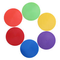 60pcs Tapetes De Entrenamiento De Fútbol 12cm Con Bolsillos De Malla Cuadrada Obstáculos Para Tenis Marcadores Planos - details 6