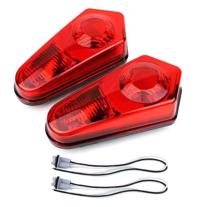 Carcasa De Luz Trasera Para ATV UTV Polaris Sportsman RZR ACE 2005-2022 Repuesto 2X Taillights Stop Lamp Shell ABS Material - 1