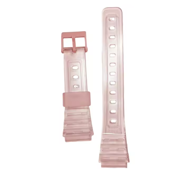 Correa Casio Rosa Transparente 10605129 Para Casio F-91WS - 1