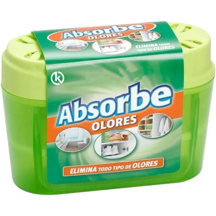 MP - C.A - Absorbe Olores 40 Gr - Neutralizador de Malos Olores en Baños, Aseos, Cocinas, Salones, Armarios, Librerías y Cajones - Marca Recomendada - 1