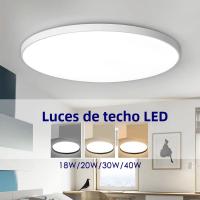 Lámpara De Techo LED Moderna Con Sensor De Movimiento 20W 30W 40W 110V 220V Luz Inteligente Para Sala De Estar Instalación Suelta Material PC Y PVC - details 0