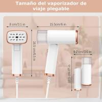Plancha Vertical Vapor,Plancha Vertical Portátil 1000W,Vaporizador de Ropa,Vaporizador Adecado para Todos Los Tejidos para. - details 0