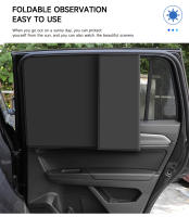 Cortina De Ventana Lateral Para Coche Con Protección Solar Magnética UV Privacidad Personal Anti-Resplandor Verano Auto Sunshade - details 7