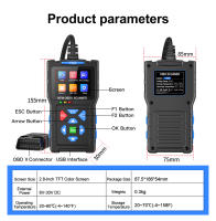 Escáner T300 OBD2 Lector de códigos de estado I/M Modo 6 Modo 8 Herramienta de escaneo Información de ECU Datos en vivo Probador de sensor de O2 Búsqueda de DTC Prueba de batería Actualización de software - details 10