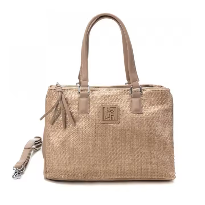 Bolsos sport de mujer REFRESH 183286 TAUPE BOLSO RAFIA TAUPE 35228 25V - 1