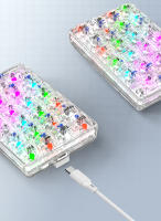 Teclado Mecánico K21 De 21 Teclas Con Conexión BT/2.4Ghz/USB-C Iluminación Colorida Interfaz Completa Para PC Y Laptops - details 3