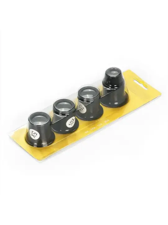 Juego De 4pcs De Gafas De Aumento Para Reparación De Relojes Herramientas De Reparación De Relojes Con Lente De Aumento De 5 a 20 Veces - 1