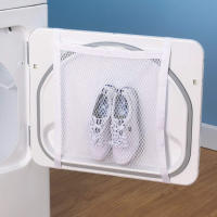 Bolsa De Secado Para Zapatillas 1PC Con Correas Elásticas Y Red De Puerta De Secadora 40x40cm Bolsa De Limpieza Para Zapatos - details 0