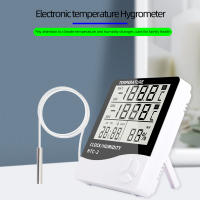 Medidor De Temperatura Y Humedad Digital HTC-1 HTC-2 Con Pantalla LCD Estación Climática Para Interior Y Exterior Higrómetro Y Termómetro - details 9