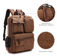 Mochila De Lona Para Hombres MARKROYAL Bolso De Hombro Para Estudiantes Con Capacidad Para Portátil De 15 Pulgadas Bolsa Escolar Casual Para Adolescentes - details 2