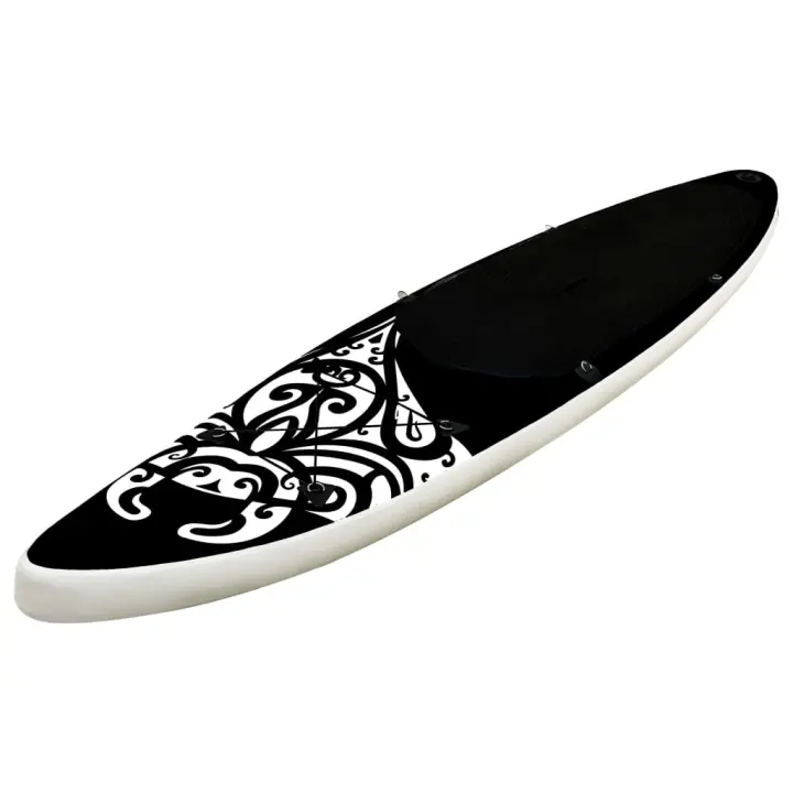 vidaXL Juego de Tabla de Paddle Surf Hinchable 320x76x15 cm Piscina Viaje Color Azul,  Negro,  Verde y mas - 1