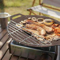 Red De Barbacoa Al Aire Libre Con Soporte De Vaporizado Acero Inoxidable Para Camping Sello De Carne Anti-Quemaduras Para Asador - details 2