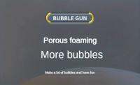 Pistola De Burbujas Eléctrica Portátil Para Niños Con Luz Interacción Parental Sin Batería 40 Agujeros Juguete De Agua - details 5