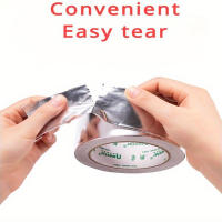 Cinta De Aluminio Para Sellar Tubos De Escape Resistente a Altas Temperaturas Y a Prueba De Fugas En La Cocina Con Protección Solar Y Aislamiento Térmico - details 6