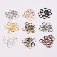 Anillos Abiertos De Oro Rosa 50-200pcs/lot 3-20mm Para Fabricación De Joyas DIY Accesorios De Conexión Anillos Split - details 1