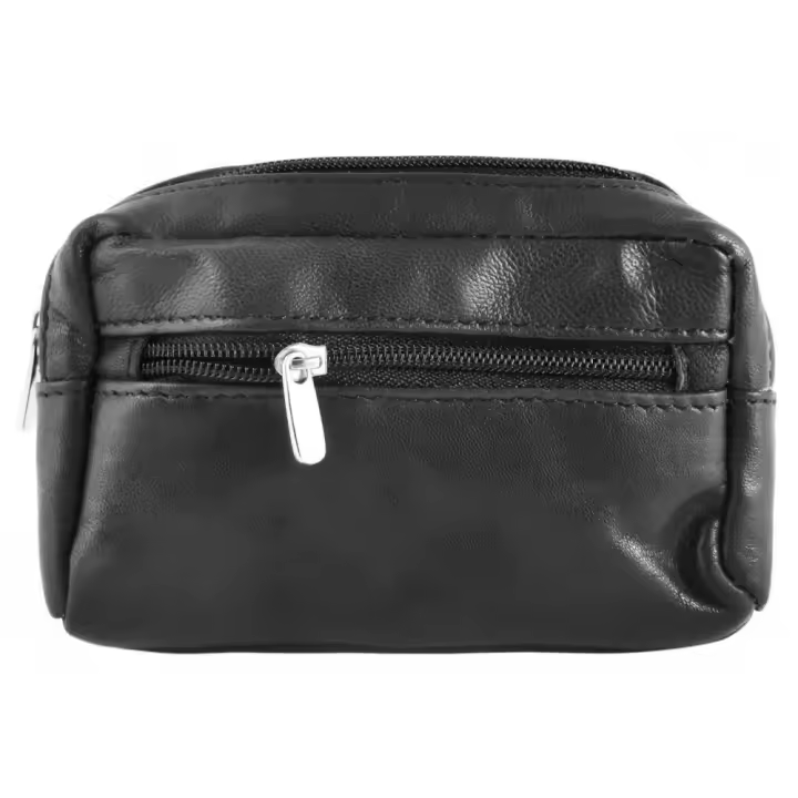 Estuche para llaves Excellanc de piel auténtica - 1