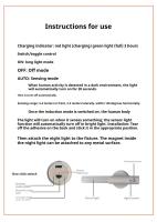 Luz De Noche Con Sensor De Movimiento Luz Magnética De Pared Recargable Por USB LED Para Pasillos Y Escaleras Regalo De Navidad - details 14