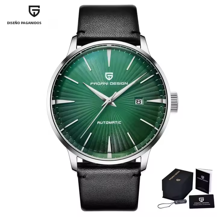 Reloj Mecánico De Lujo PAGANI DESIGN 2025 Para Hombre 100M Impermeable De Acero Inoxidable Calendario Completo Resistente Al Shock Moda Casual Deportivo - 1