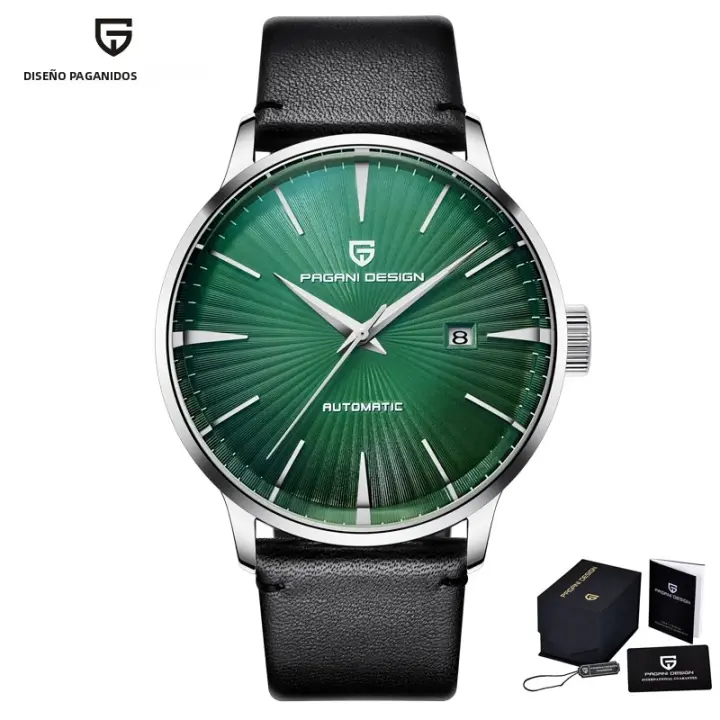 Reloj Mecánico De Lujo PAGANI DESIGN 2025 Para Hombre 100M Impermeable De Acero Inoxidable Calendario Completo Resistente Al Shock Moda Casual Deportivo - 1