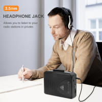 Reproductor De Casetes Portátil Walkman Personal Con Radio AM/FM Y Jack De 3.5mm Para Auriculares Arealer - details 3