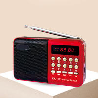 Altavoz Medio Portátil Con Radio FM Digital MP3 Player Soporta Tarjeta TF USB Con Pantalla LED Occkic Multifuncional - details 9