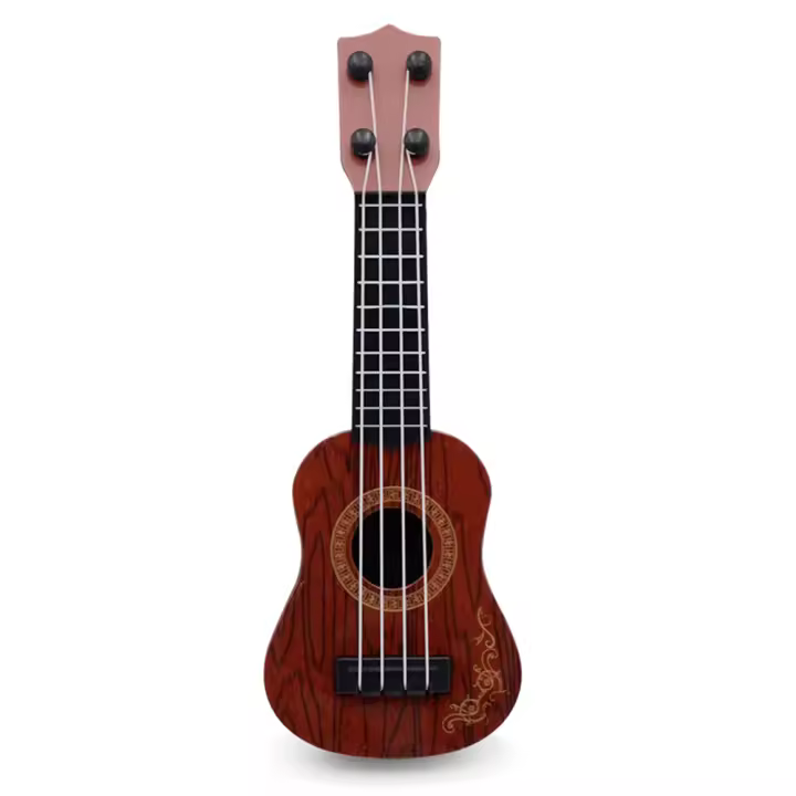 Ukelele De 21 Pulgadas 4 Cuerdas Mini Guitarra Instrumentos Musicales Regalos Educativos Para Principiantes Niños Y Adultos - 1