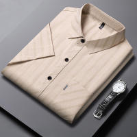 Camisa De Verano Para Hombre Casual Con Mangas Cortas Y Estampado Resistente a Arrugas Cómoda Versátil Para Todas Las Estaciones - details 2