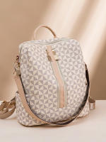 Set De 2 Bolsos Para Mujer Impermeable Con Hombros Doble Cruzado Bolso De Mano Y Mochila Viaje Feminino Material PVC Con Lining De Poliéster - details 17