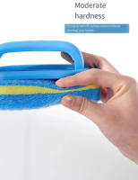 Cepillo De Limpieza Para Cocina Con Mango 1PC - Limpieza De Ollas Cepillo De Escobilla De Alta Densidad Con Padded Para Limpieza De Azulejos Y Paredes Cerámicas - details 5