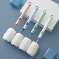 Cepillo De Botella De Silicona Con Rotación 360 Grados Set De Cepillos Para Lactantes Cabeza Suave De Grado Alimenticio Para Limpieza De Botellas Almohadillas Y Chupetes - details 0