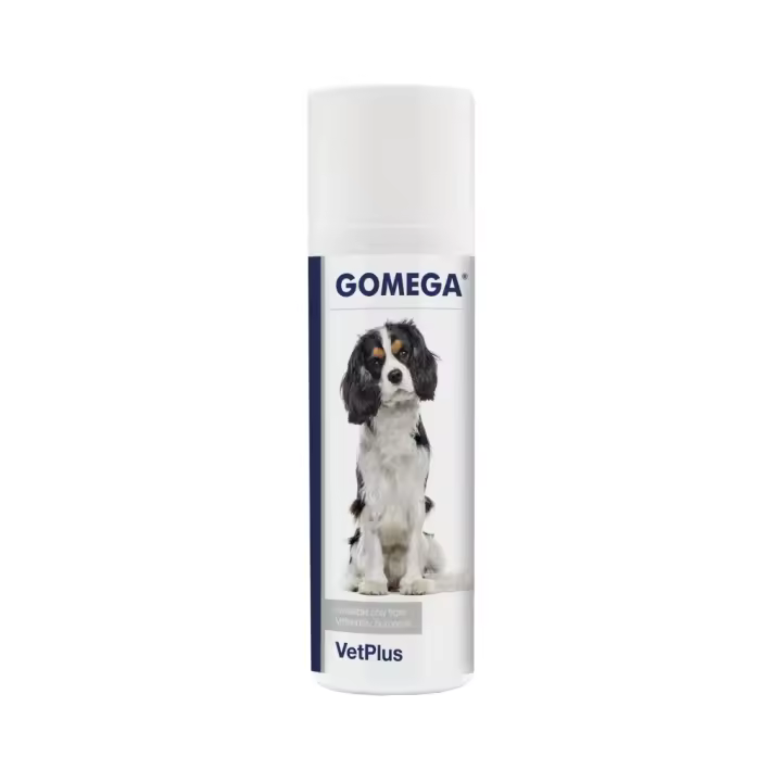 VETPLUS - Gomega - Suplemento Nutricional a Base de Ácidos Grasos Esenciales Omega 3 para Perros - 1