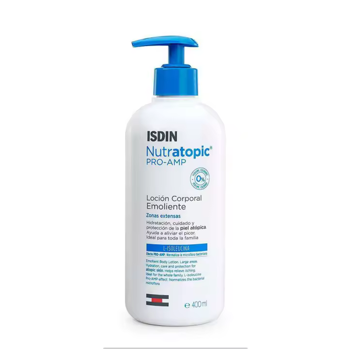 Isdin Nutratopic Pro Amp Loción Corporal Emoliente 400 ml - 1
