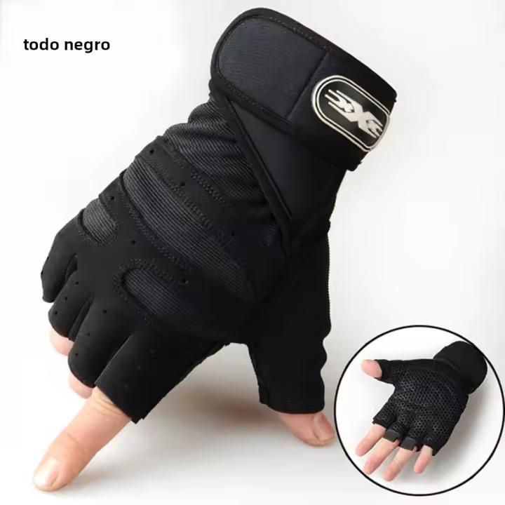 Guantes Deportivos ENCE Unisex Gimnasio Ciclismo Halterofilia Antideslizantes - 1