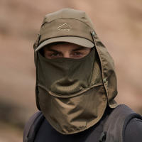 Gorro De Pescar FLYSAND Con Visera Y Protección Solar Desmontable Transpirable Y Antisúbitos Para Camping Pesca Y Senderismo Para Hombres - details 1