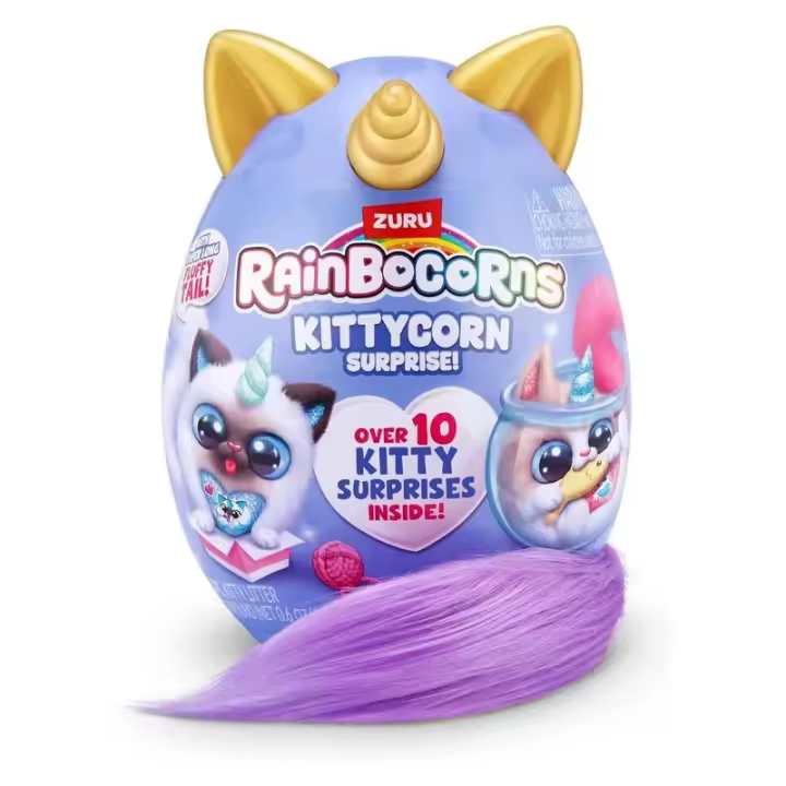 Zuru Kittycorn Huevo Cola Lila  92104-LI - 1