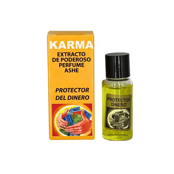 KARMA - Extracto de Perfume de Protector del Dinero (10ml) | Protege Tu Economía y Fortuna | Extracto Esotérico de Perfume Ashe Milenario - 1