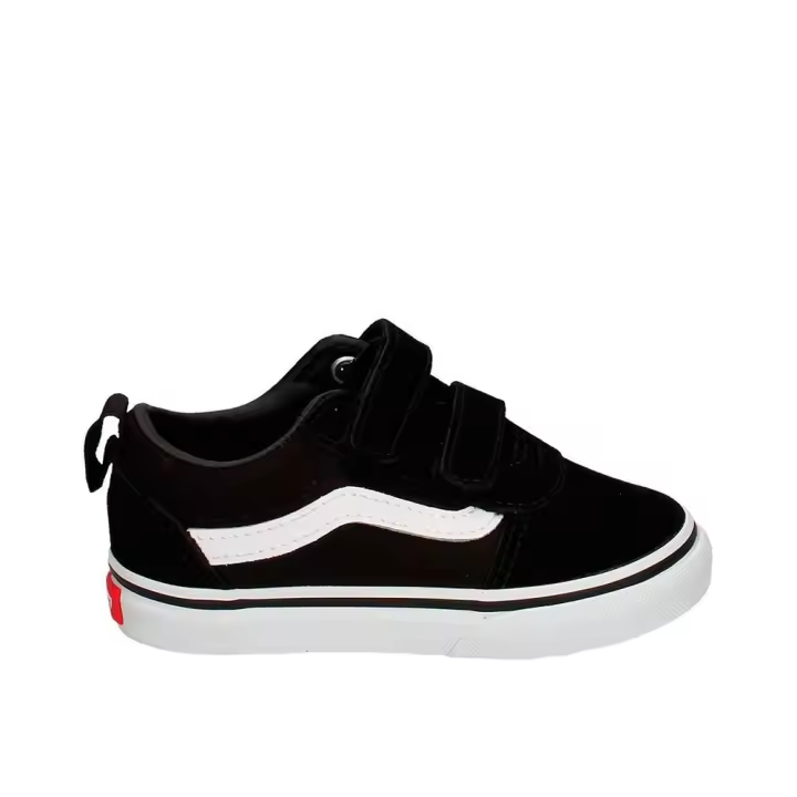 Zapatillas Vans Ward Suede Canvas Negro Blanco Td Vn0A4Btfiju1 Sneacker Niños - 1