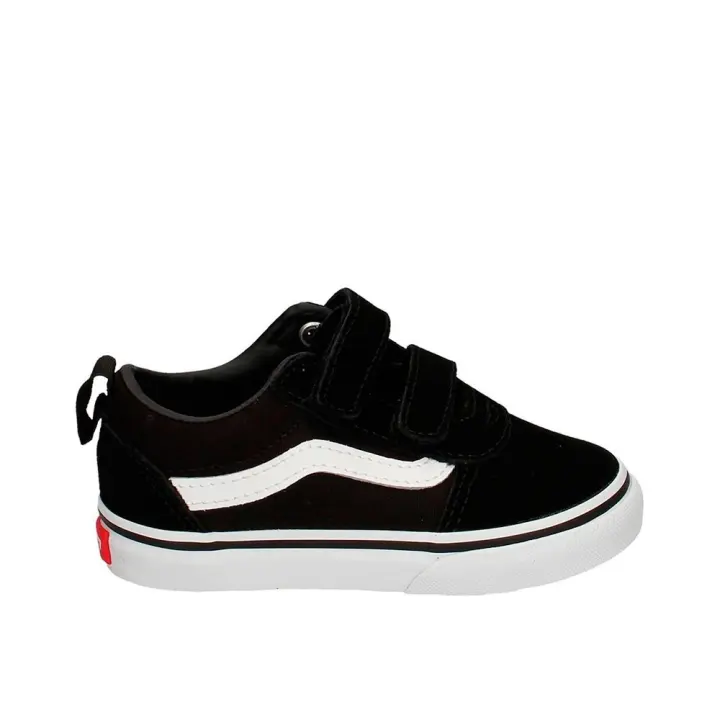 Zapatillas Vans Ward Suede Canvas Negro Blanco Td Vn0A4Btfiju1 Sneacker Niños - 1
