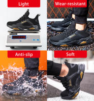 Zapatos De Seguridad Para Hombre Antideslizantes Con Punta De Acero Protección Contra Punciones Ligeros Y Transpirables Zapatillas De Trabajo Para Mujer - details 9