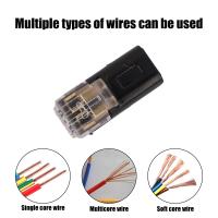 Conector Eléctrico Impermeable De 2 Pines 50Pcs Para Coche Cable De Conexión Automotriz Strip Terminal De Cable - details 3