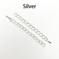 20pcs Conectores De Cadena De Extensión Para Joyería DIY Tones 50mm 70mm Accesorios Para Pulseras Y Collares Findings Metálicos De Aleación De Zinc - details 6