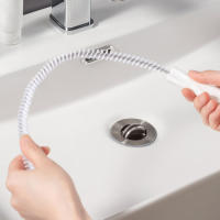 Limpieza De Cabello En La Cocina Herramienta Desatascadora Para Tubos De Agua De Baño Y Cocina Eliminador De Obstrucciones Para Alcantarillado - details 1