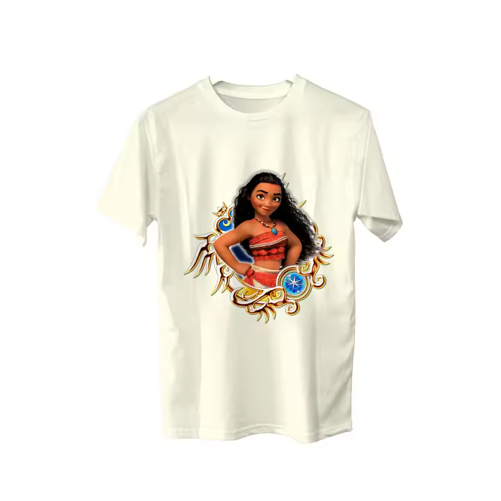 Camiseta Vaiana. Moana. Maui. Hei Hei. Varios colores. Todas las tallas. - 1